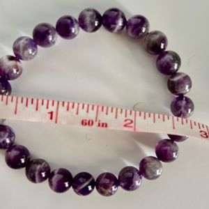 Amethyst Bracelet, crystal bracelet